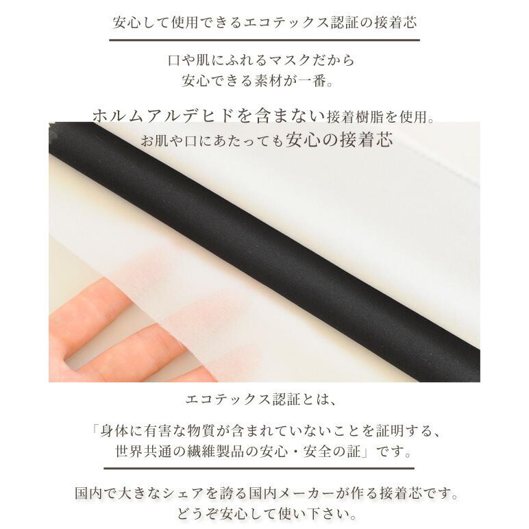 接着芯 薄手 低伸縮 マスク用 芯地 エコテックス認証 約150cm×100cm