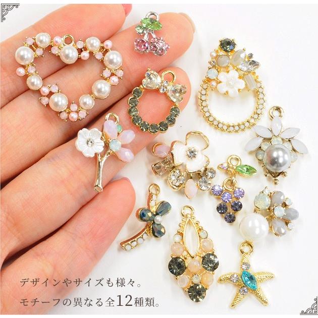 MY mama オーサム チャーム 2個〜4個 全12種 □ ガラス ストーン MY mama オーサム チャーム 2個〜4個 全12種 □ ガラス ストーン