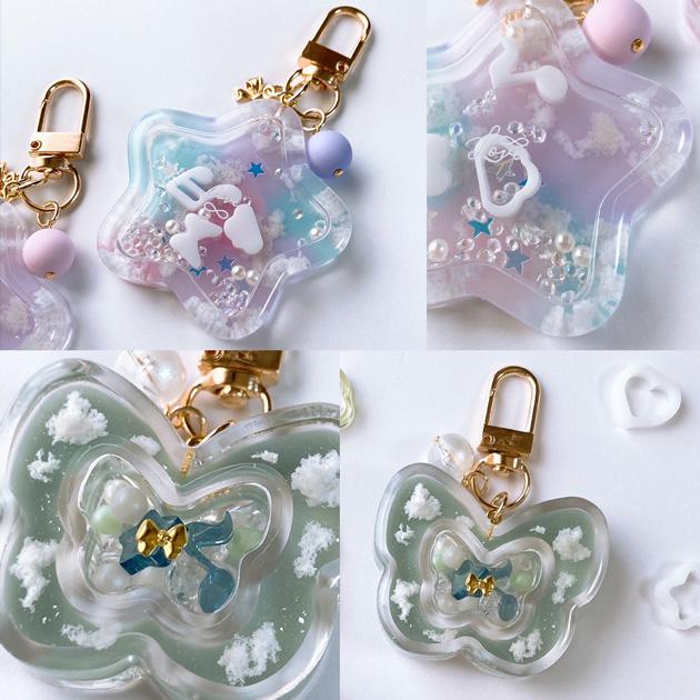 MY mama 大容量 雲レジン ねり消し 封入用 □ レジン パーツ ねりけし