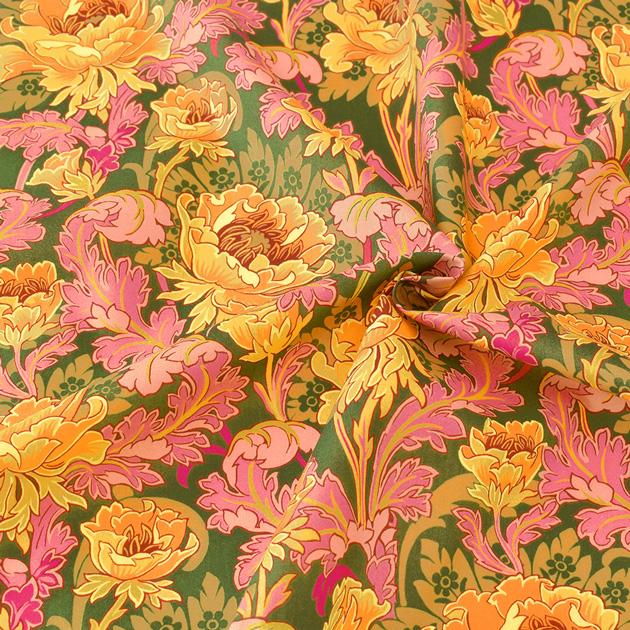 LIBERTY. リバティプリント 生地 布 タナローン 花柄 綿 LIBERTY. リバティプリント 生地 布 タナローン 花柄 綿