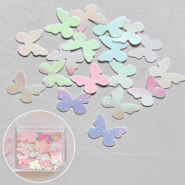 MY mama ゆめかわ ホログラム 6種 セット ケース付き □ ピンク