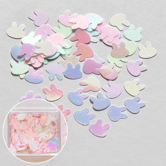 MY mama ゆめかわ ホログラム 6種 セット ケース付き □ ピンク