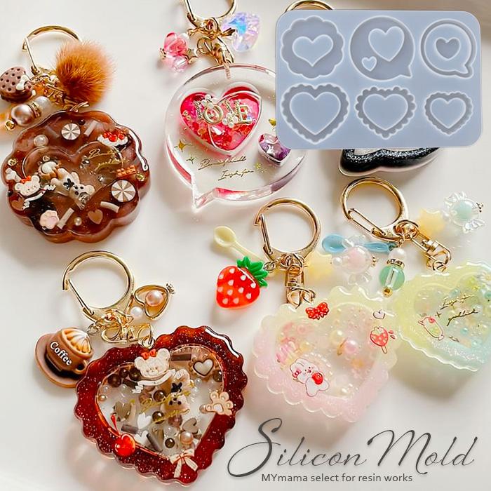 タケコブター様レジンヘアゴム 猫ちゃん チューリップとビジュー蝶No