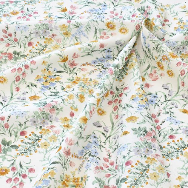 生地60ローン 花柄 ボタニカル おしゃれ アレット □ 布 国産 生地60ローン 花柄 ボタニカル おしゃれ アレット □ 布 国産