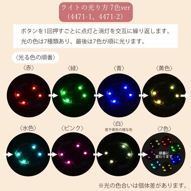 コースターライト 全3種 □ スノードーム シェイカー レジン LED コースターライト 全3種 □ スノードーム シェイカー レジン LED