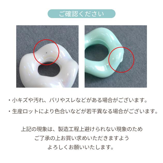 【myさま専用】カラフルビーズリング♡ MY mama ビーズ 大穴 カラフル リング パーツ 2サイズ 16〜24個入 全18