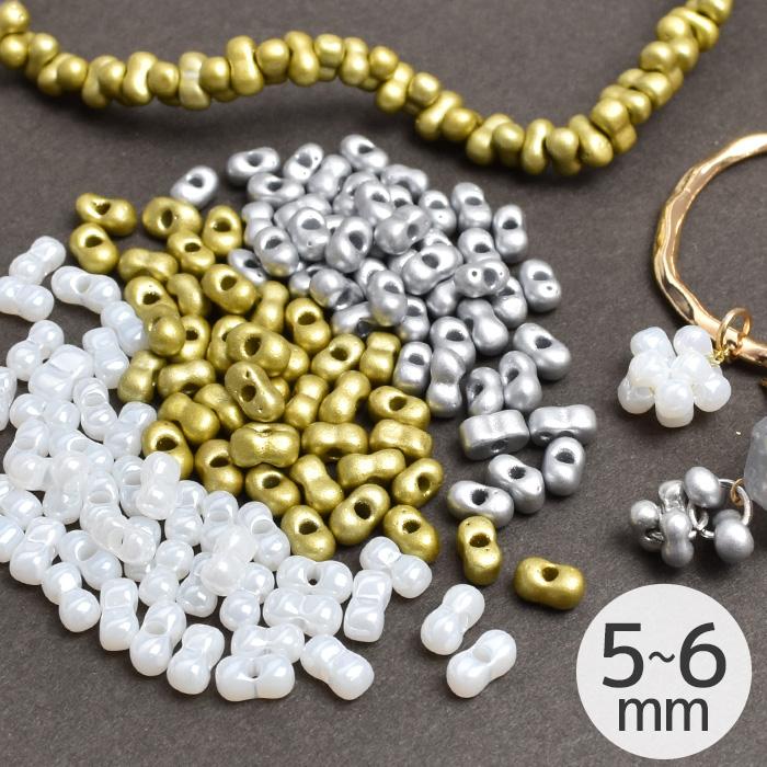 MY mama ファルファーレ ビーズ 5 〜 6 mm ミディアム クラシック