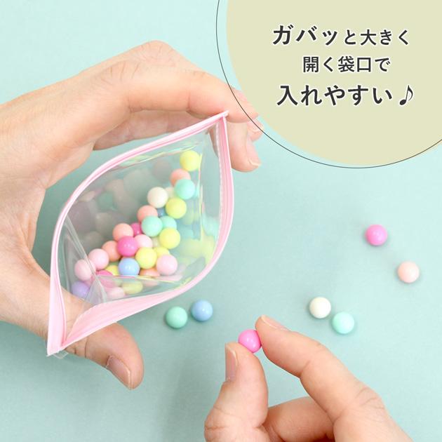 MY mama パステル ジップ パック 全2色 3サイズ 3〜5枚入