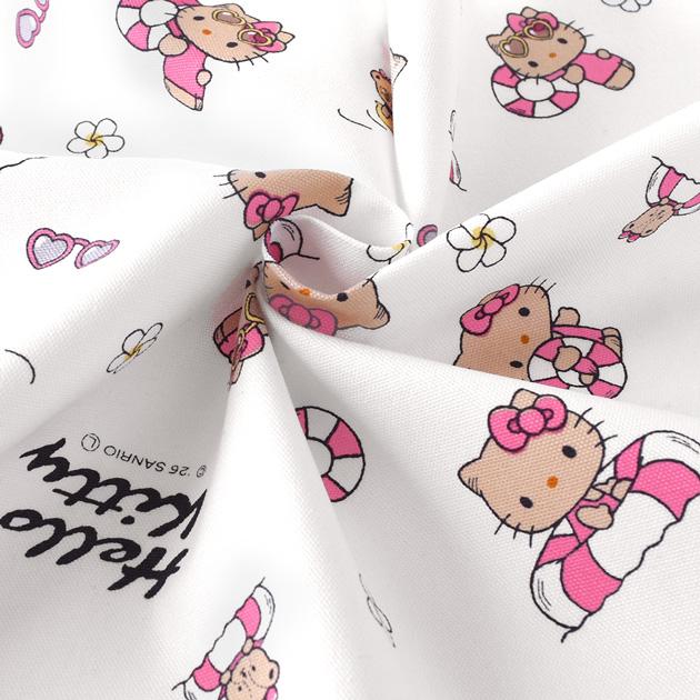KIYOHARA 生地 布 布地 日焼けキティ SANRIO キャラクター オックス