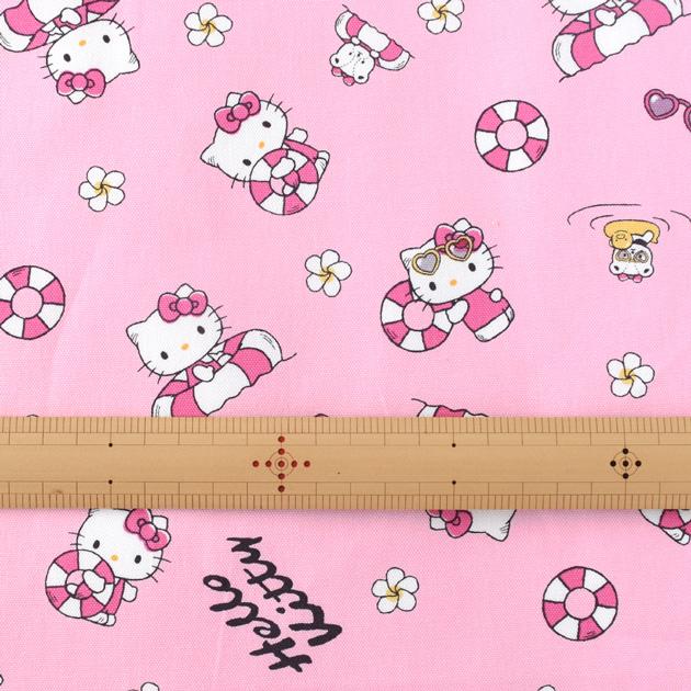 KIYOHARA 生地 布 布地 日焼けキティ SANRIO キャラクター オックス