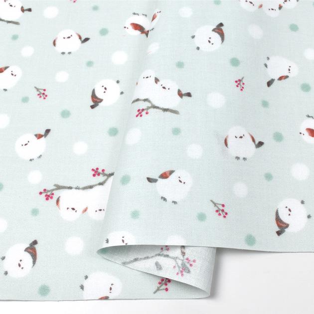 新柄ラミネート　オーダーページです。もふもふシマエナガとリボン 新柄ラミネート オーダーページです。もふもふシマエナガとリボン