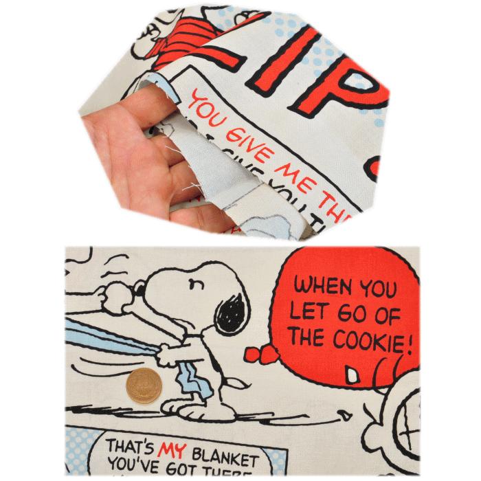 jun jun-go出品ページ♡スヌーピーシーチング綿素材生地 シーチング生地 PEANUTS ピーナッツ スヌーピー □ キャラクター