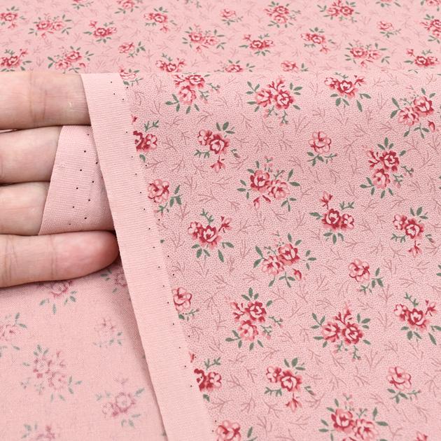 生地 布 布地 有輪 こうの早苗 シャーティング 花柄 スイートローズ