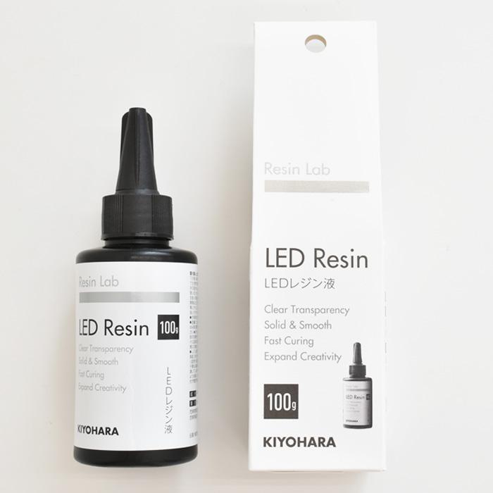 KIYOHARA レジン液 LED 100g ハード 日本製 透明度 Mymama 清原