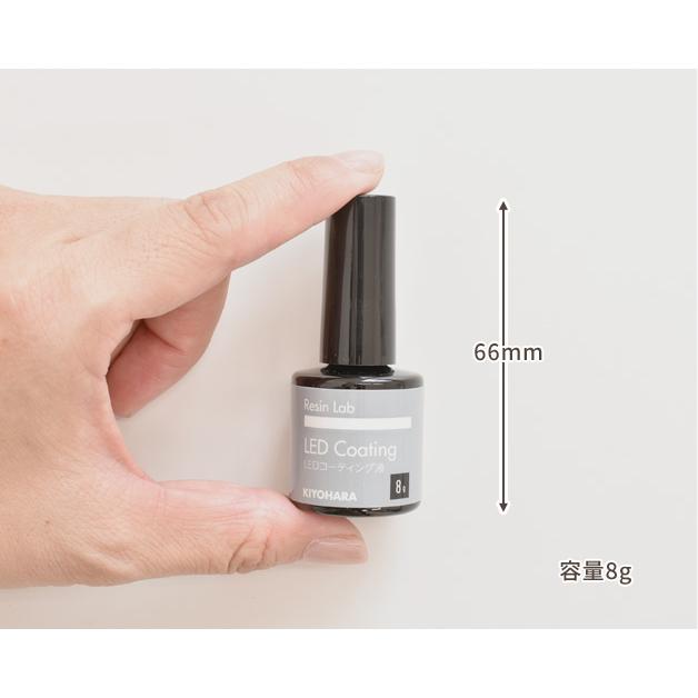 KIYOHARA レジン コーティング液 LED & UV クラフト 8g 清原 MYmama