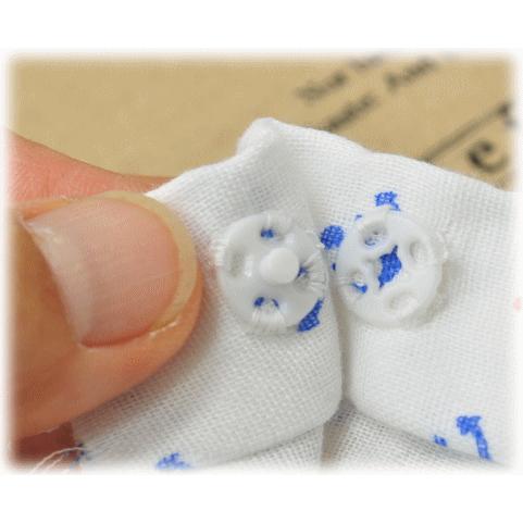 15mm 20組 縫付 プラスナップ 《 プラスチック製スナップ プラスチック製スナップ 黒 白 透明 ハンドメイド 手芸 手作り ボタン ホック 》|手作り工房 MYmama |02