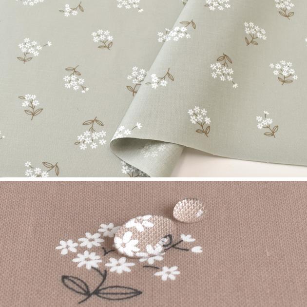 ラミネート 生地 クレイン □ かわいい 布 花柄 mymama ビニール