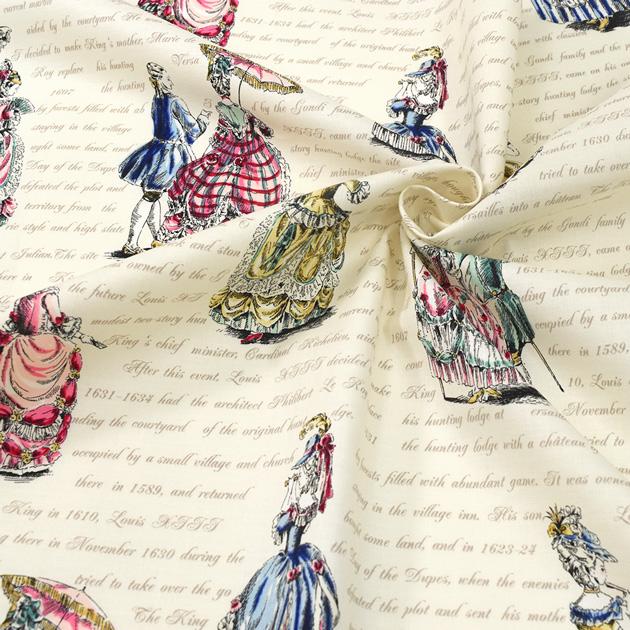生地 布 布地 QUILT GATE シーチング マリーアントワネット ロココ