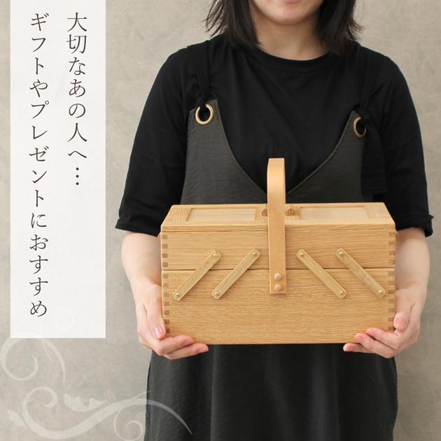 倉敷意匠 裁縫箱 なら の ソーイングボックス おまけ2種付 倉敷意匠 裁縫箱 なら の ソーイングボックス おまけ2種付