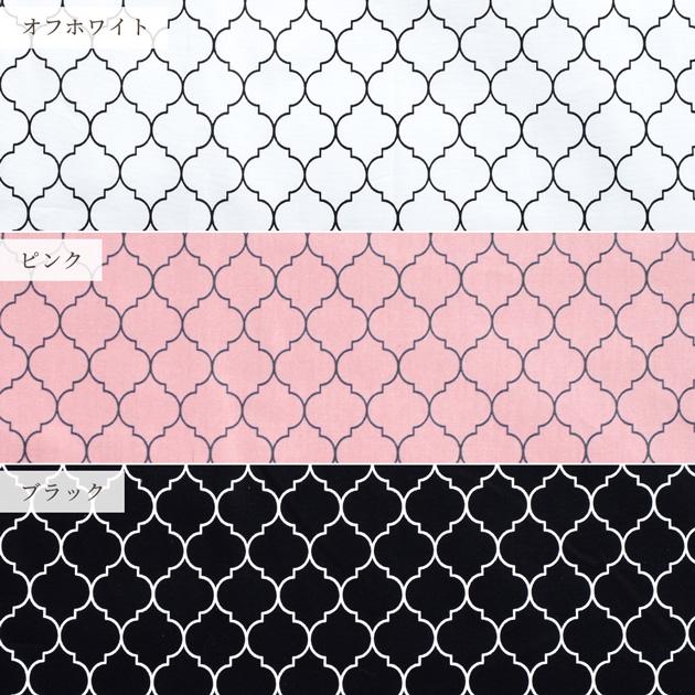 生地 布 布地 オックス コラベル モロッカン柄 □ 幾何学柄