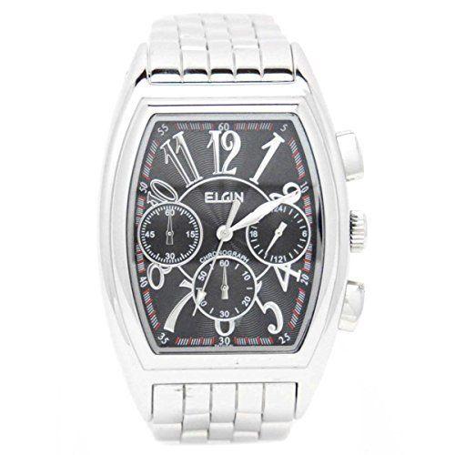 【おすすめ】 エルジン 腕時計 シルバー メンズ FK1215S-B 腕時計