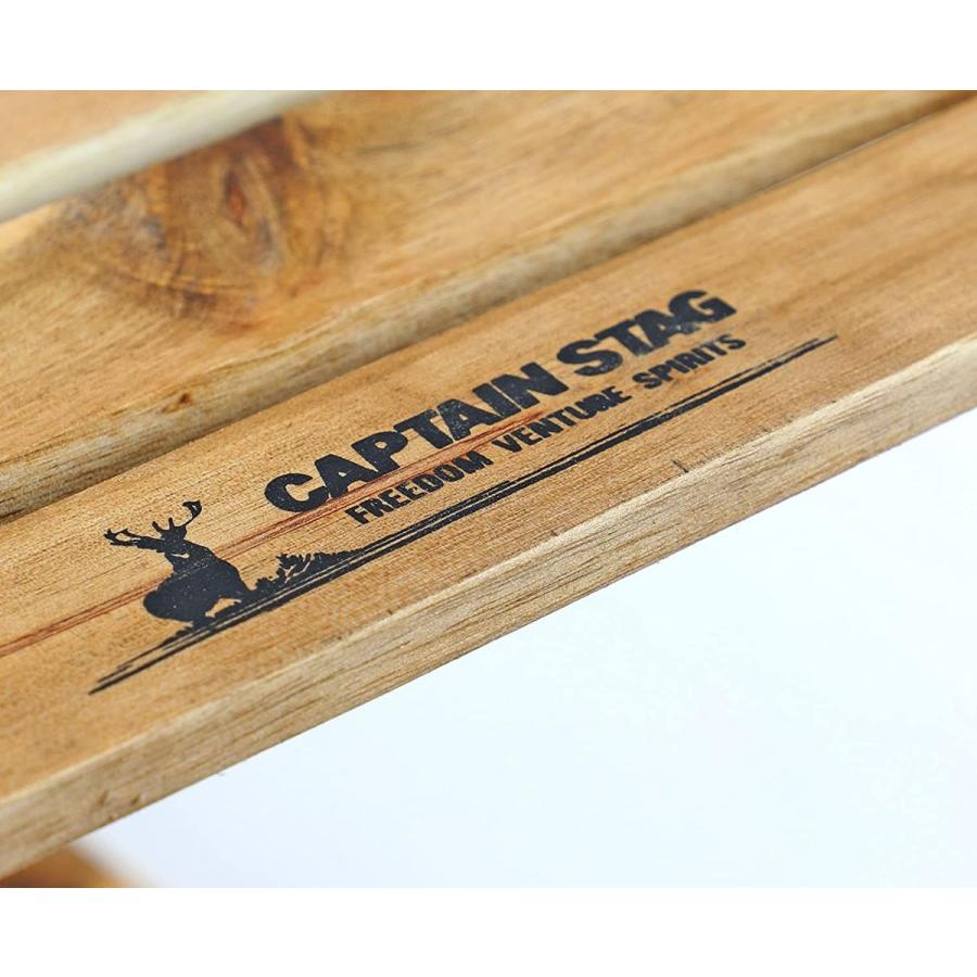 上質で快適 キャプテンスタッグ Captain Stag キャンプ ベランダ 収納棚 木製3段ラック Moveラック W460mm 高さ2段階調節可能 流行に Turningheadskennel Com