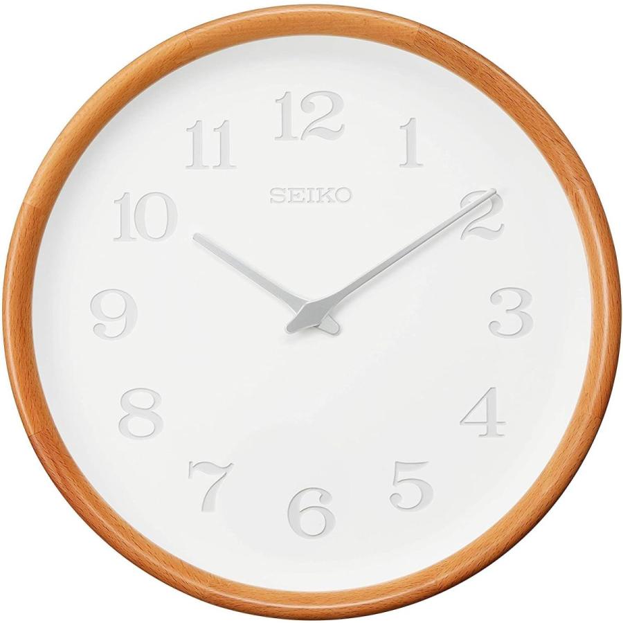 春夏新色 セイコークロック 掛時計 天然色木地 直径280 59mm 電波 アナログ Kx239h 柔らかい Blog Lonolife Com