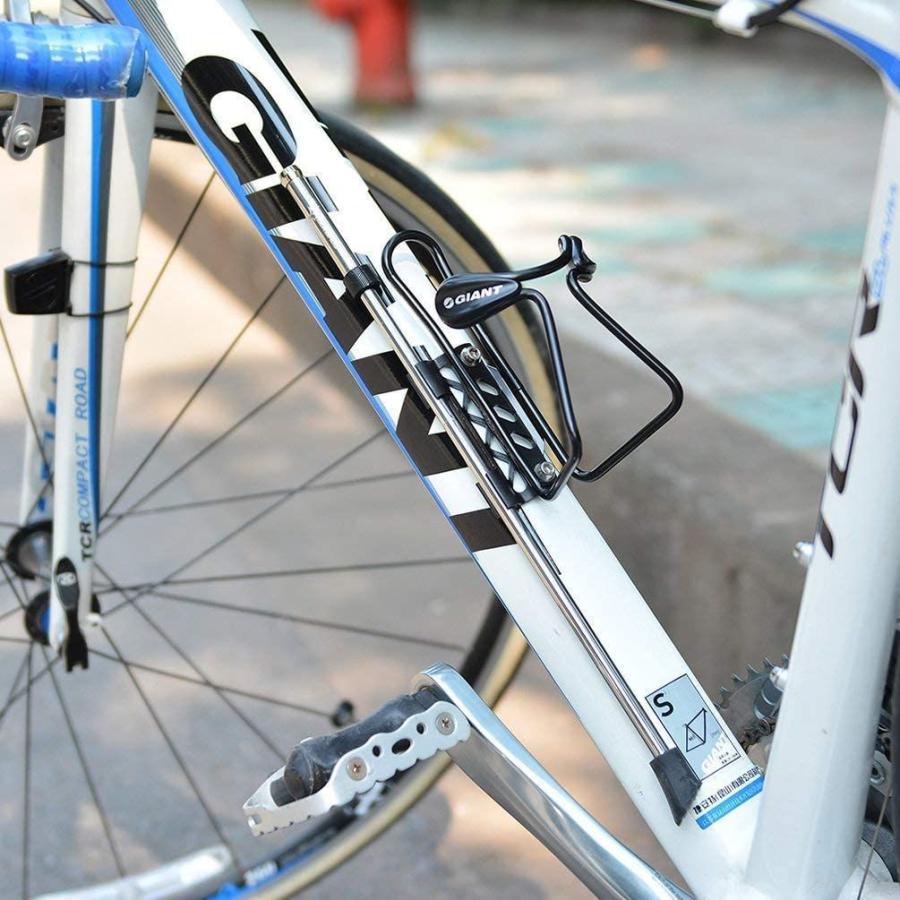 Rockbros ロックブロス 超目玉枠 スタンド 自転車 キックスタンド ロードバイク 軽量 片足 簡単取り付け カーボン製 26インチ以 転倒 防止