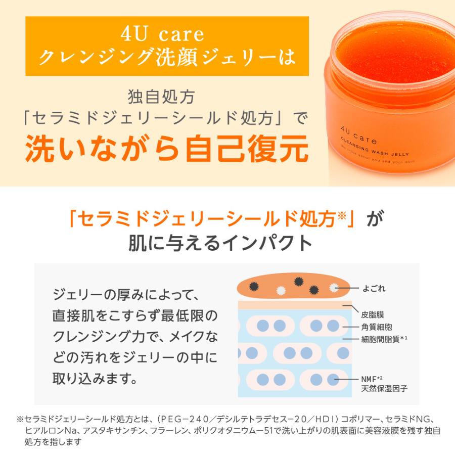 4u Care クレンジング洗顔ジェリー クレンジング クレンジングジェル 洗顔 化粧落とし メイク落とし 毛穴黒ずみ マツエク まつエク Ok マイナチュレ スキンケア Cleansing Redvision公式ショップyahoo 店 通販 Yahoo ショッピング