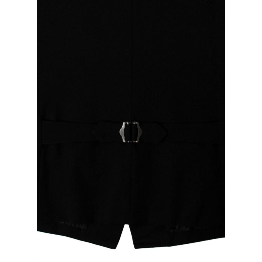 ベスト ジレ メンズ 黒 フォーマル カフェ バーテンダー