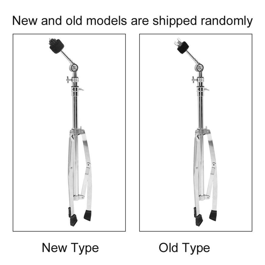 パーカッションスタンドとクランプ、シンバルスタンドノンスリップボトムグリッドデザイン良好な安定性楽器用3度電気プロセスシンバル用アクセサリー｜mya-bussan｜06