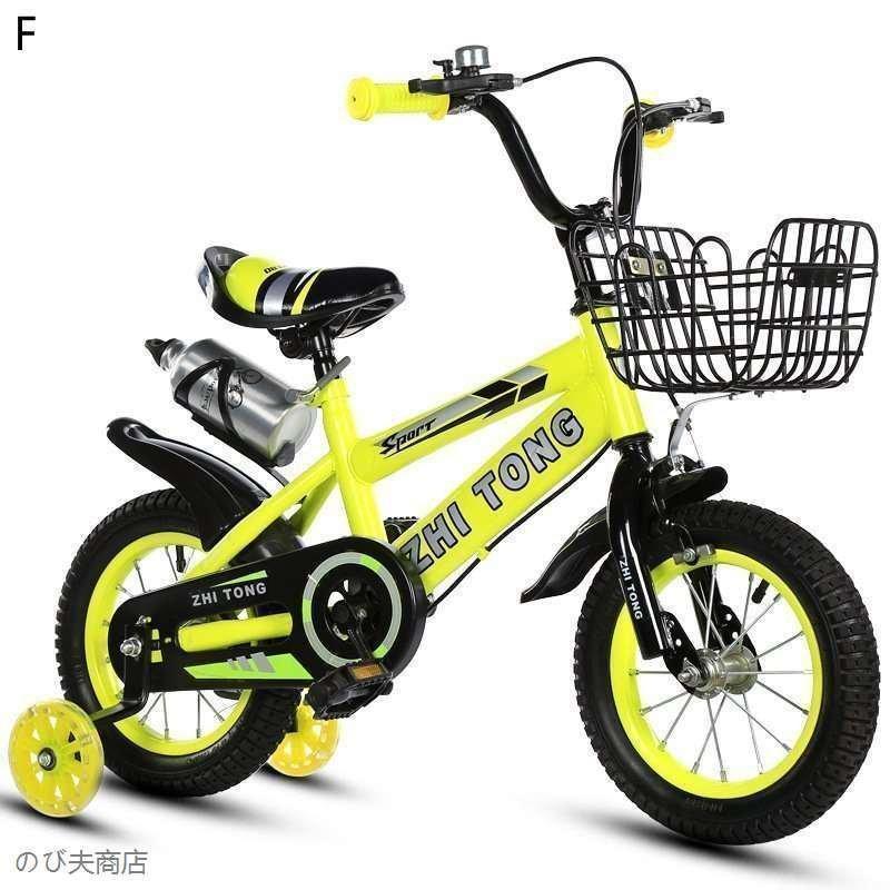 推薦新品 キッズバイク 子供自転車 二輪車 衝撃吸収 軽量 補助輪付き 練習 男/女の子 12/14/16/18インチ　多いタイプ選択可｜mya-bussan｜07