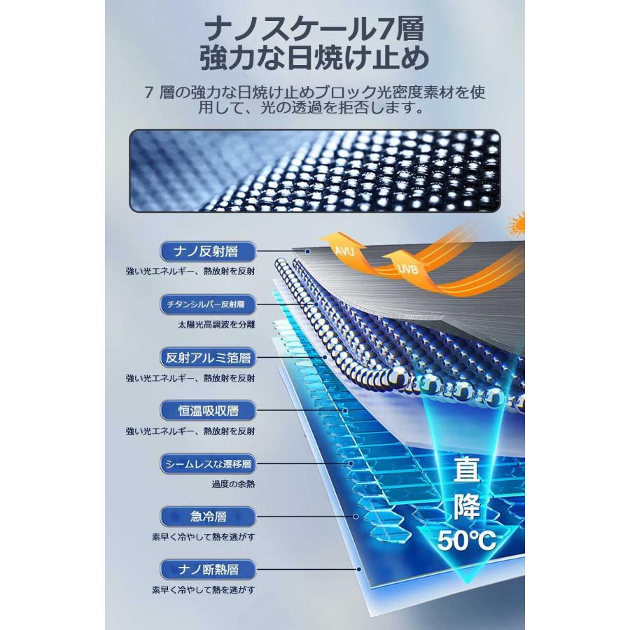 汎用機種 に適し新型 日産 NOTE AURA ノート オーラ FE13 / SFNE13型 2021.8~現行 車用サンシェード 傘型 10本骨 サンシェード 車 フロント 軽自動車 車用パラソ｜mya-bussan｜02