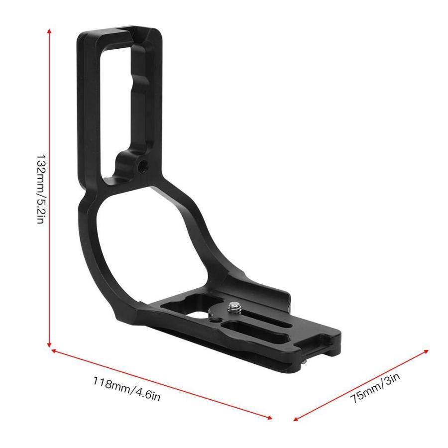 アルミ合金L型ブラケット　クイックリリースプレート　カメラホルダー　ハンドグリップ　ソニーA7M3 A7R3 A9 ILCE-7M3 ILCE-7RM3 ILCE-9カメラ用｜mya-bussan｜07