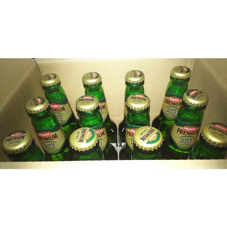 ミャンマープレミアムビール（瓶）12本 : ミャンマービールジャパン
