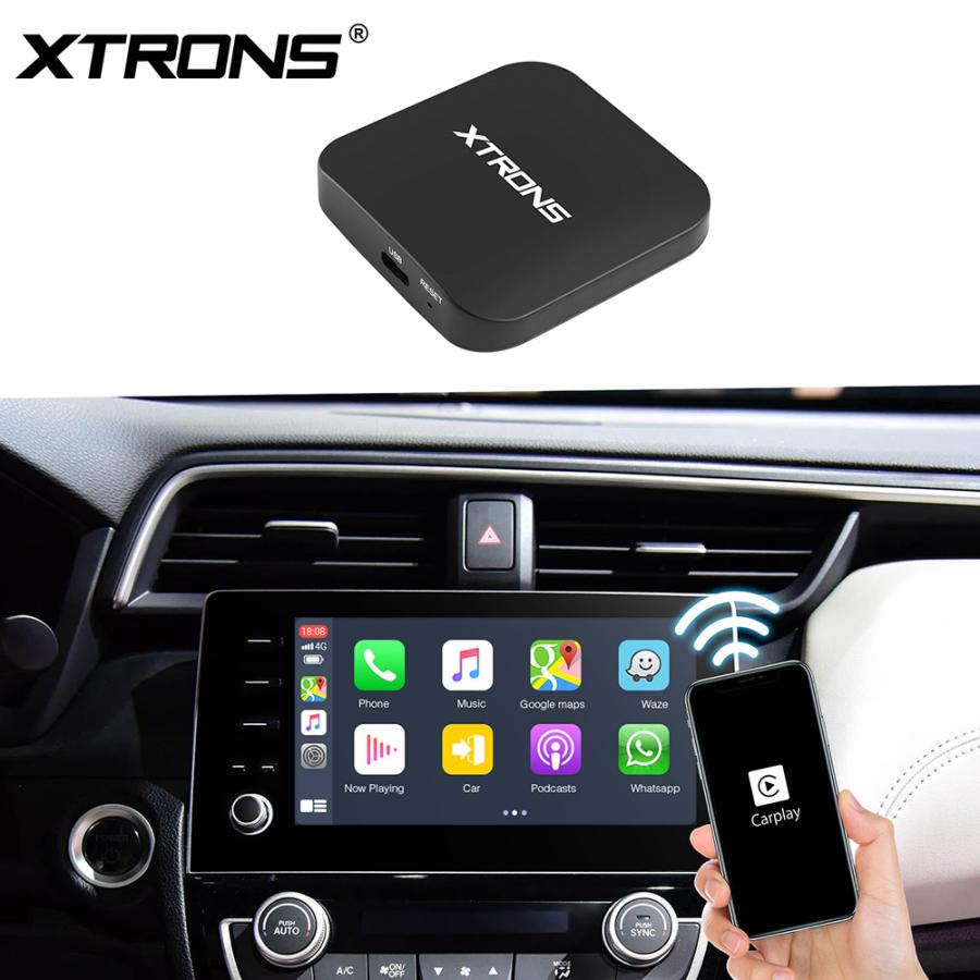 XTRONS ワイヤレス iPhone CarPlay スマートフォ アダプター 無線接続