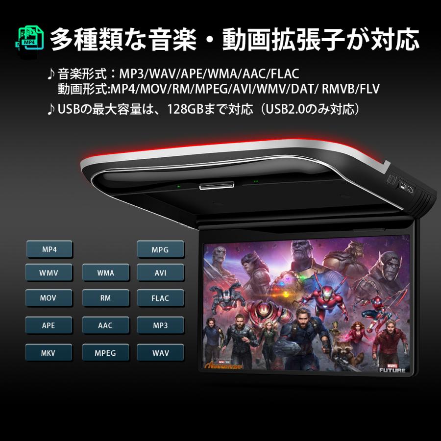 XTRONS (CM125A)XTRONS フリップダウンモニター Android 超薄 12.5 