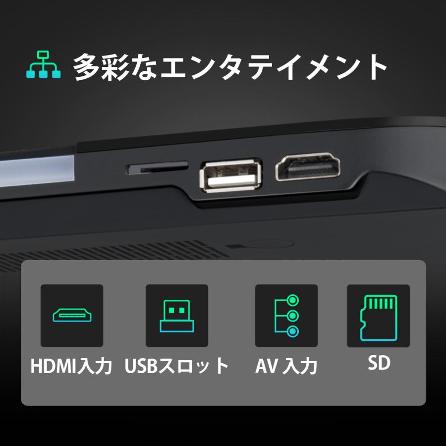 CM136AS)XTRONS Android フリップダウンモニター 13.3インチ IPS大画面