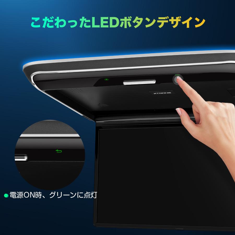 XTRONS フリップダウンモニター 14インチ Android 超薄 IPS大 XTRONS フリップダウンモニター 14インチ Android 超薄 IPS大