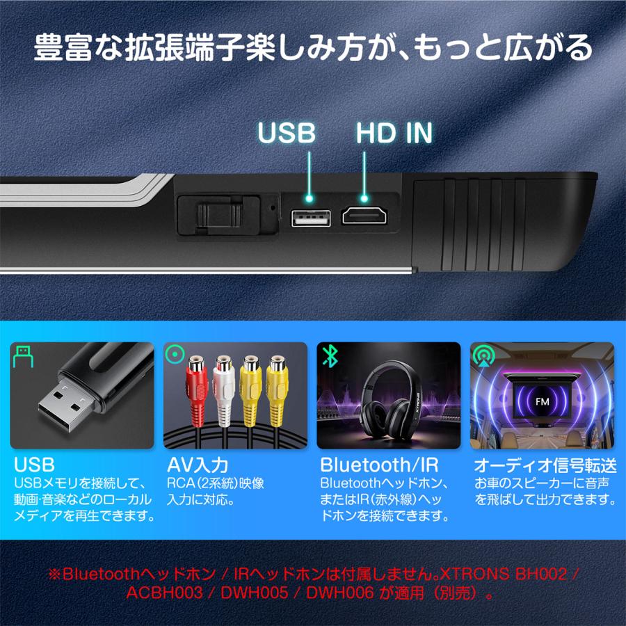 XTRONS（エクストロンス） XTRONS Android フリップダウンモニター