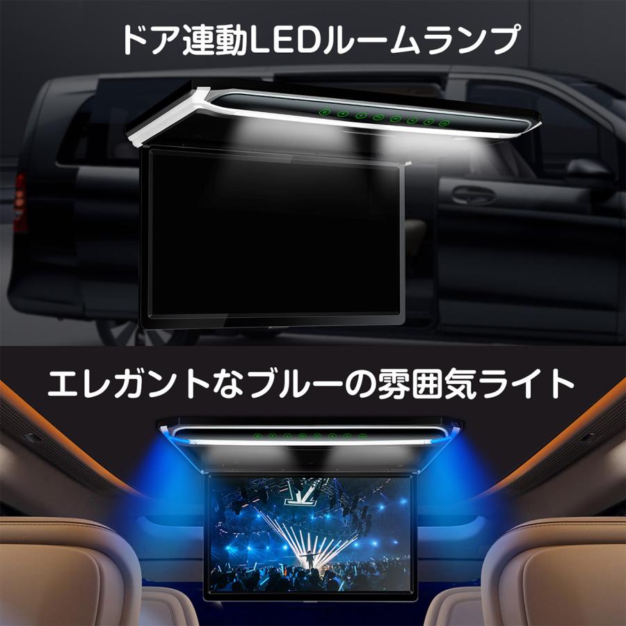 XTRONS CM173HDフリップダウンモニター17インチHDMI USB XTRONS 17.3インチ フリップダウンモニター スピーカー内蔵 16:9