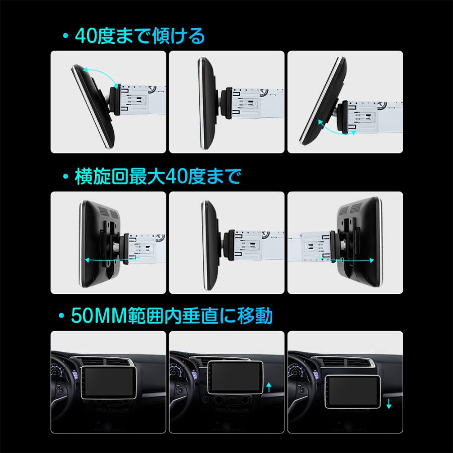 XTRONS カーナビ フルセグ 1DIN ゼンリン地図 10.1インチ 大画面 地デジ TVタッチ操作 4G通信 SIM対応 カーオーディオ CarPlay Android Auto（DIE123L-TV-MAP）｜mycarlife-jp｜10