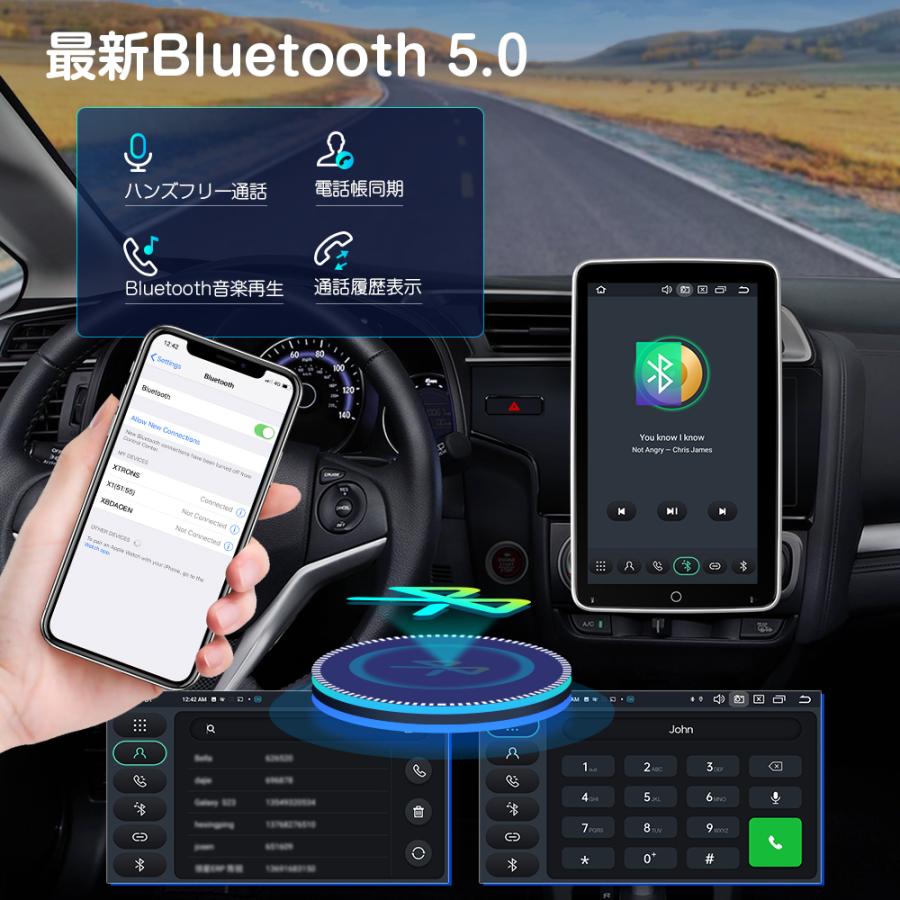 XTRONS 1DIN カーナビ 8コア Android13 10.1インチ モニター回転 XTRONS 1DIN カーナビ 8コア Android13 10.1インチ モニター回転