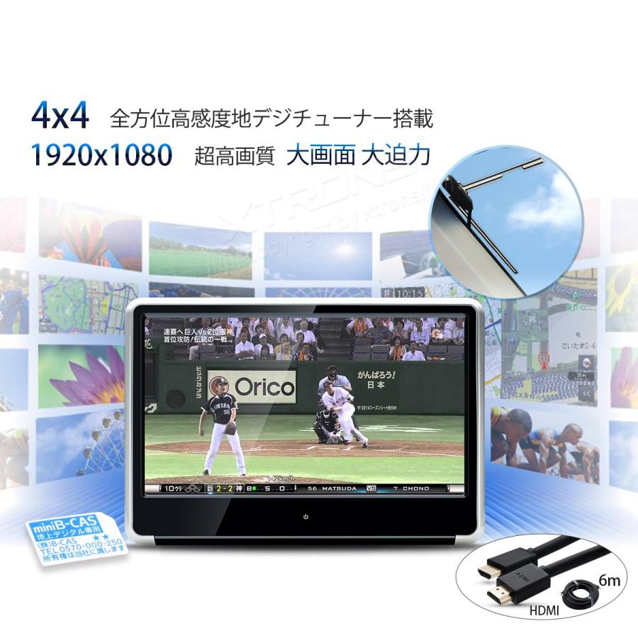 日本製 Hd121sithd 11 6インチ 19x1080高画質 4x4地デジ搭載 フルセグ Ipsタッチパネル 1080p ヘッドレスト Dvdプレーヤー スロットイン式 178 視野角 1個セット 高知インター店 Homeofmalones Com