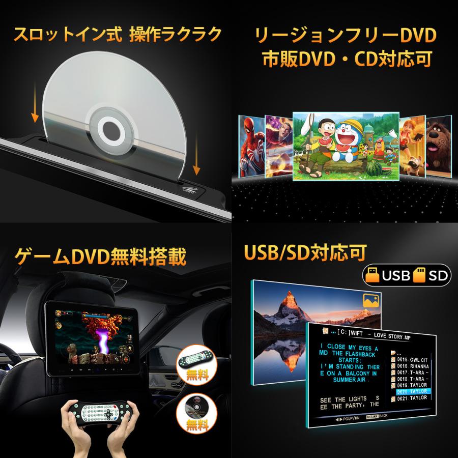 Hd901pchy 高級感レザー しなやか流線型 Hdmi連動 取付0円 Xtrons 9インチ ヘッドレスト Dvdプレーヤーモニター Usb Sd ゲーム 1個1セット Hd901pchy3423 マイカーライフ専門店 通販 Yahoo ショッピング