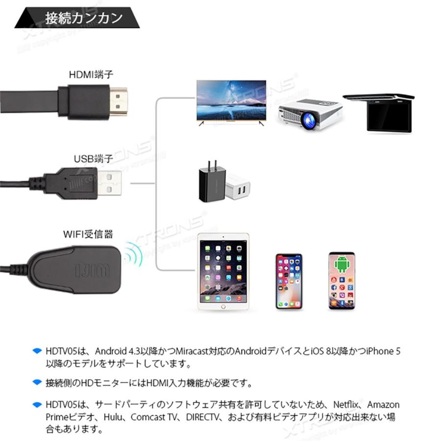 ミラーリング レシーバー Xtrons ワイヤレス Hdmiドングル Iphone Android ディスプレイ アダプタ 無線 Airplay Miracast ミラキャスト エアーキャスト Hdtv05 Hdtv05 マイカーライフ専門店 Xtrons 通販 Yahoo ショッピング