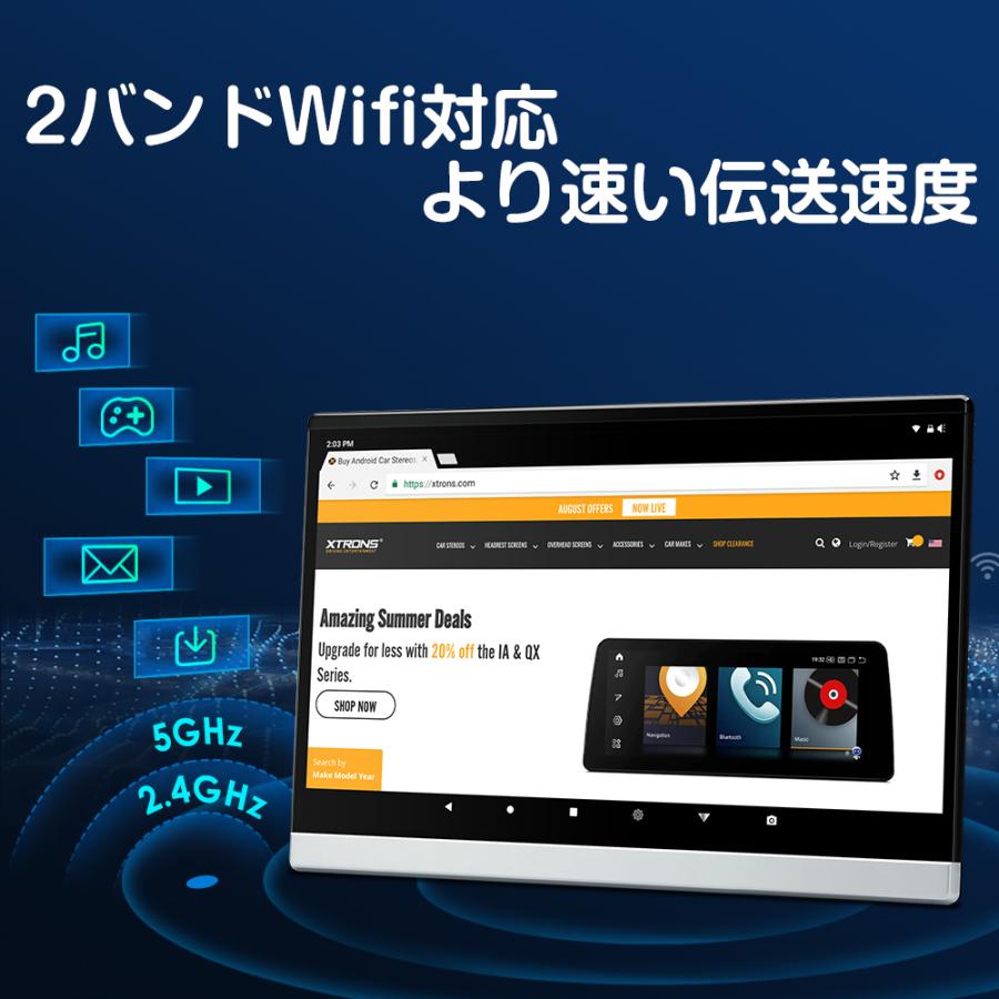 XTRONS（エクストロンス） XTRONS Android ヘッドレストモニター 13.3