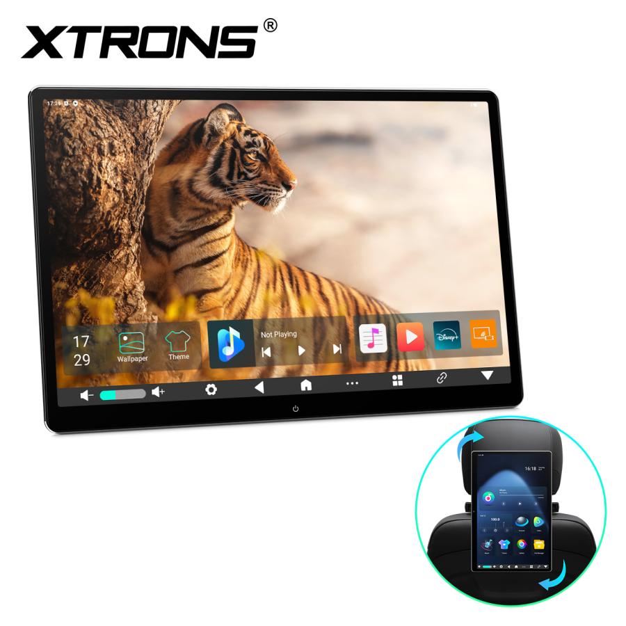 XTRONS（エクストロンス） XTRONS Android16 ヘッドレストモニター 縦