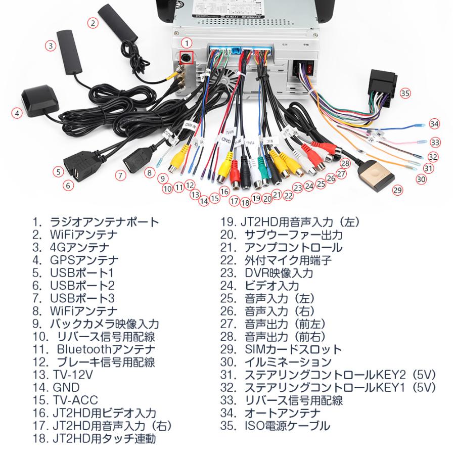 XTRONS カーナビ 2DIN ゼンリン地図付 モニター回転可 8コア Android13 10.1インチ IPS大画面 4+64 Bluetooth ワイヤレス Carplay Android auto(TX121L-map)｜mycarlife-jp｜20