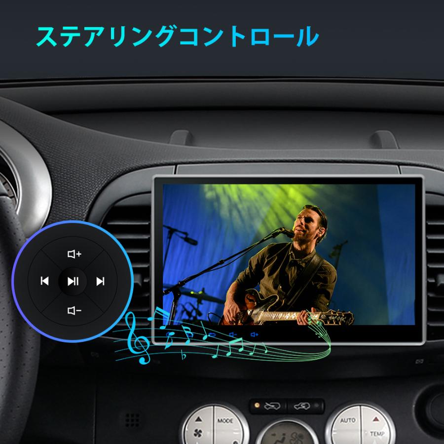 XTRONS カーナビ 2DIN 10.1インチ Android12 カーオーディオ 4G通信 SIM対応 大画面 DVDプレーヤー ワイヤレスCarPlay android auto ミラーリング（TIE124）｜mycarlife-jp｜12